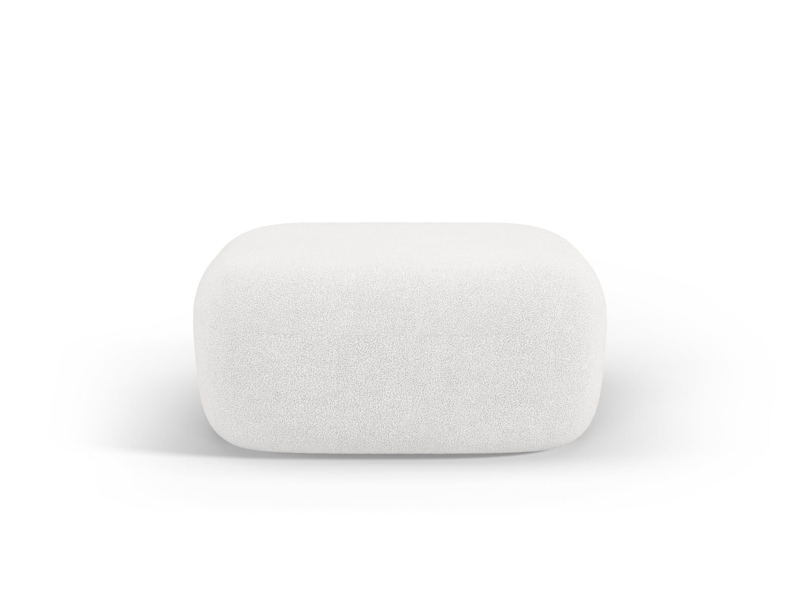 Jenny Boucle Pouf 1 Sitz in Ivory-Now or Never präsentiert im Onlineshop von KAQTU Design AG. Pouf ist von Micadoni