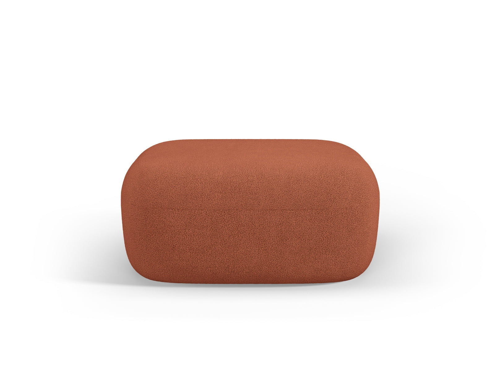 Jenny Boucle Pouf 1 Sitz in Brick-Now or Never präsentiert im Onlineshop von KAQTU Design AG. Pouf ist von Micadoni