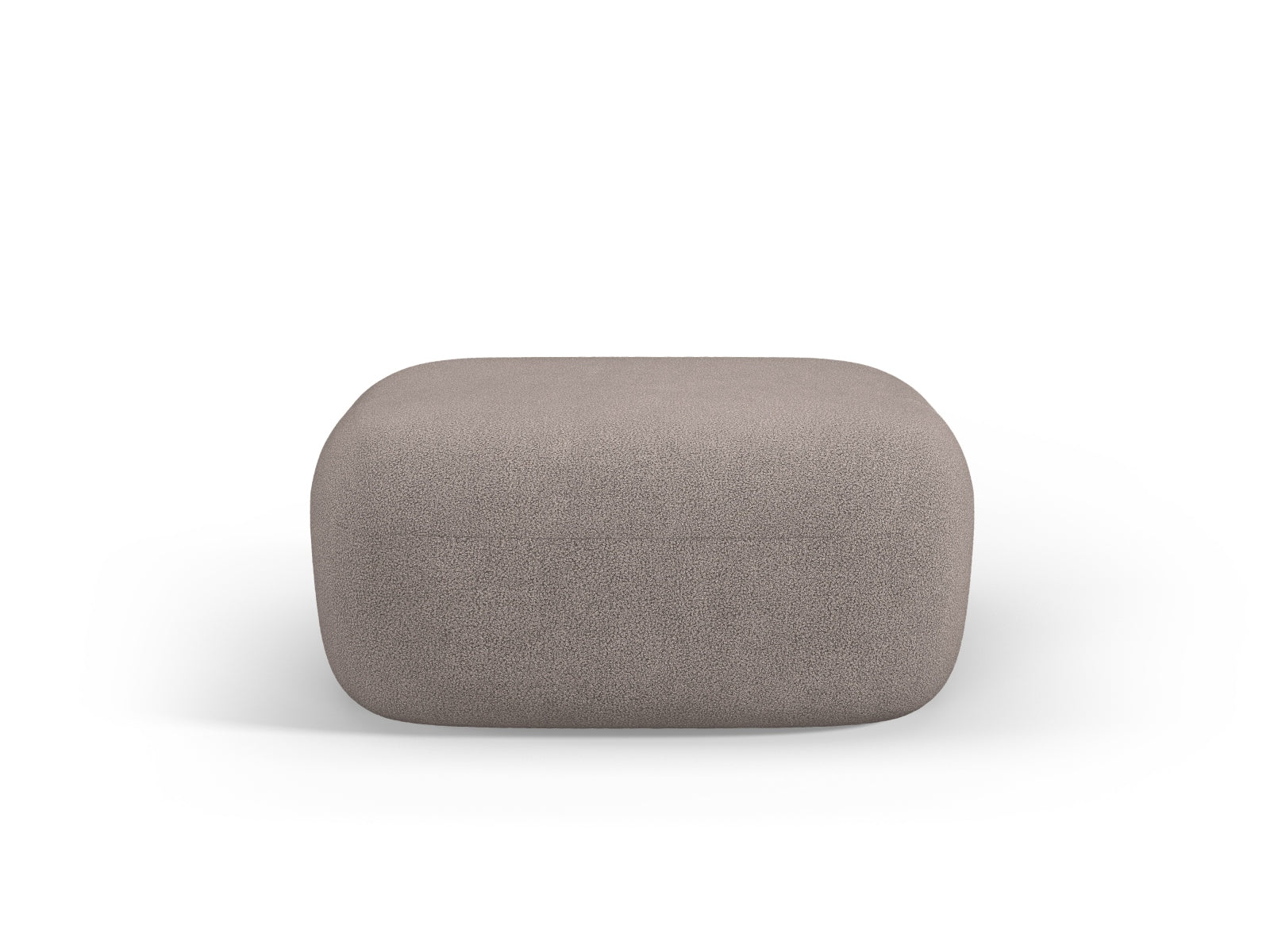 Jenny Boucle Pouf 1 Sitz in Light Brown-Now or Never präsentiert im Onlineshop von KAQTU Design AG. Pouf ist von Micadoni