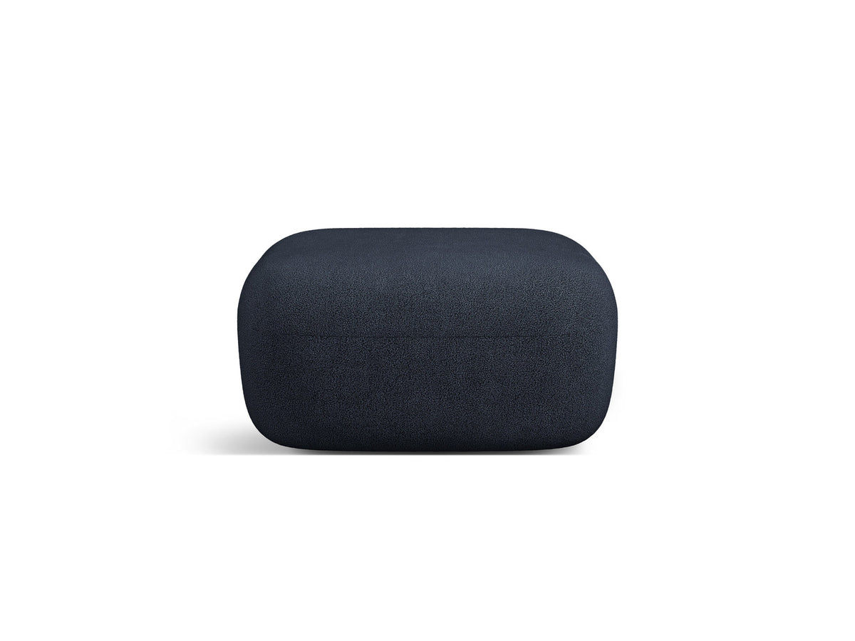 Jenny Boucle Pouf 1 Sitz in Dark Blue-Now or Never präsentiert im Onlineshop von KAQTU Design AG. Pouf ist von Micadoni