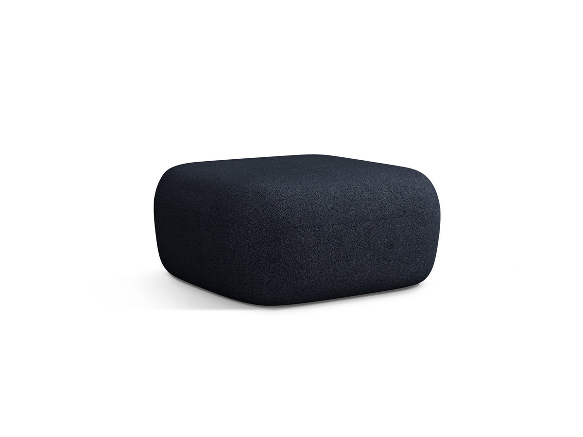 Jenny Boucle Pouf 1 Sitz in Dark Blue-Now or Never präsentiert im Onlineshop von KAQTU Design AG. Pouf ist von Micadoni