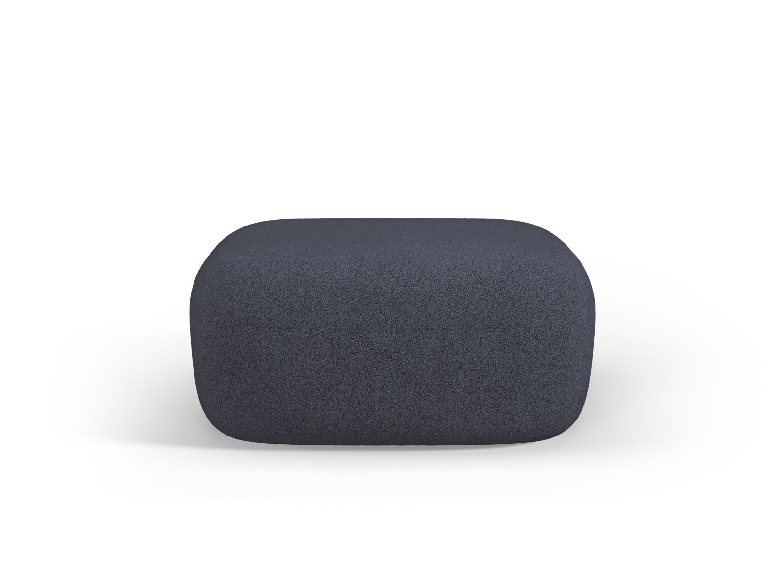 Jenny Boucle Pouf 1 Sitz in Dark Blue-Now or Never präsentiert im Onlineshop von KAQTU Design AG. Pouf ist von Micadoni