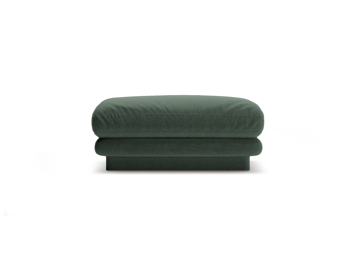 Torino Pouf 1 Sitzer in Moss Green-Wind präsentiert im Onlineshop von KAQTU Design AG. Modulares Sofa ist von Micadoni