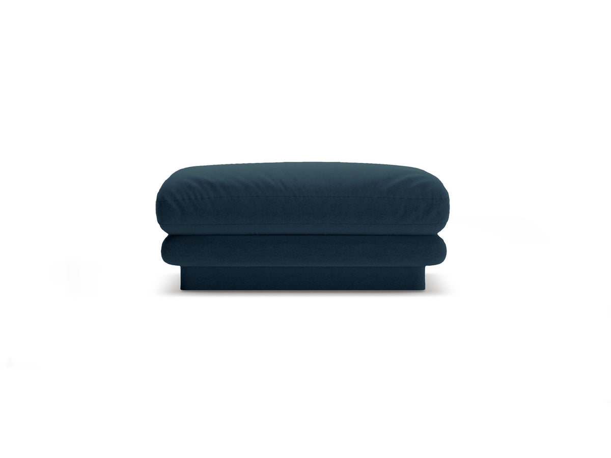 Torino Pouf 1 Sitzer in Navy Blue-Wind präsentiert im Onlineshop von KAQTU Design AG. Modulares Sofa ist von Micadoni