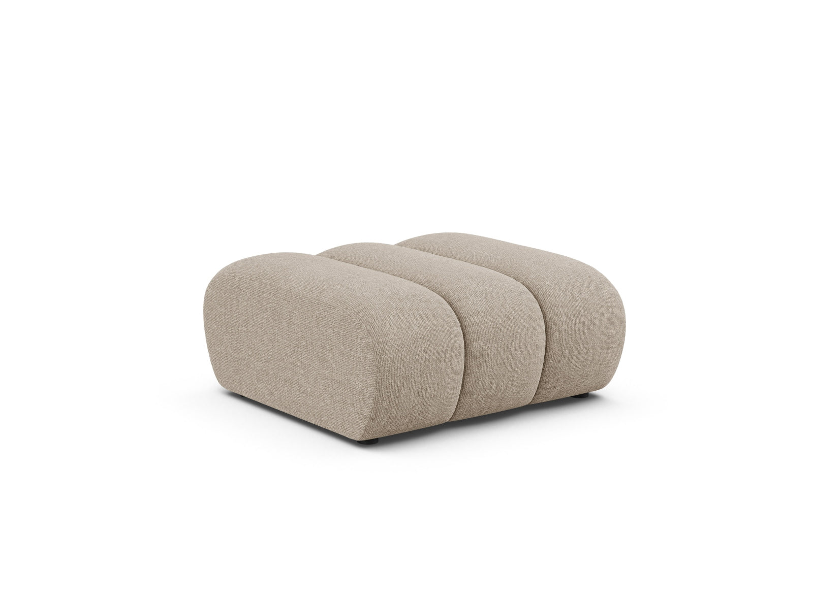 Lupine Pouf 1 Sitzer in Dark Beige präsentiert im Onlineshop von KAQTU Design AG. Modulares Sofa ist von Micadoni