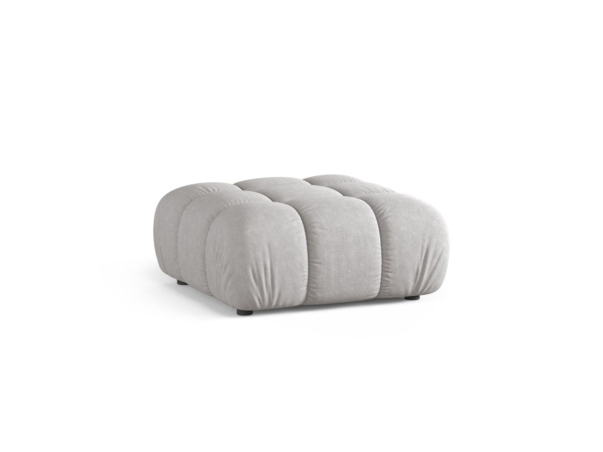 1-Sitzer Pouf Bellis in Light Grey-Liberty präsentiert im Onlineshop von KAQTU Design AG. Pouf ist von Micadoni