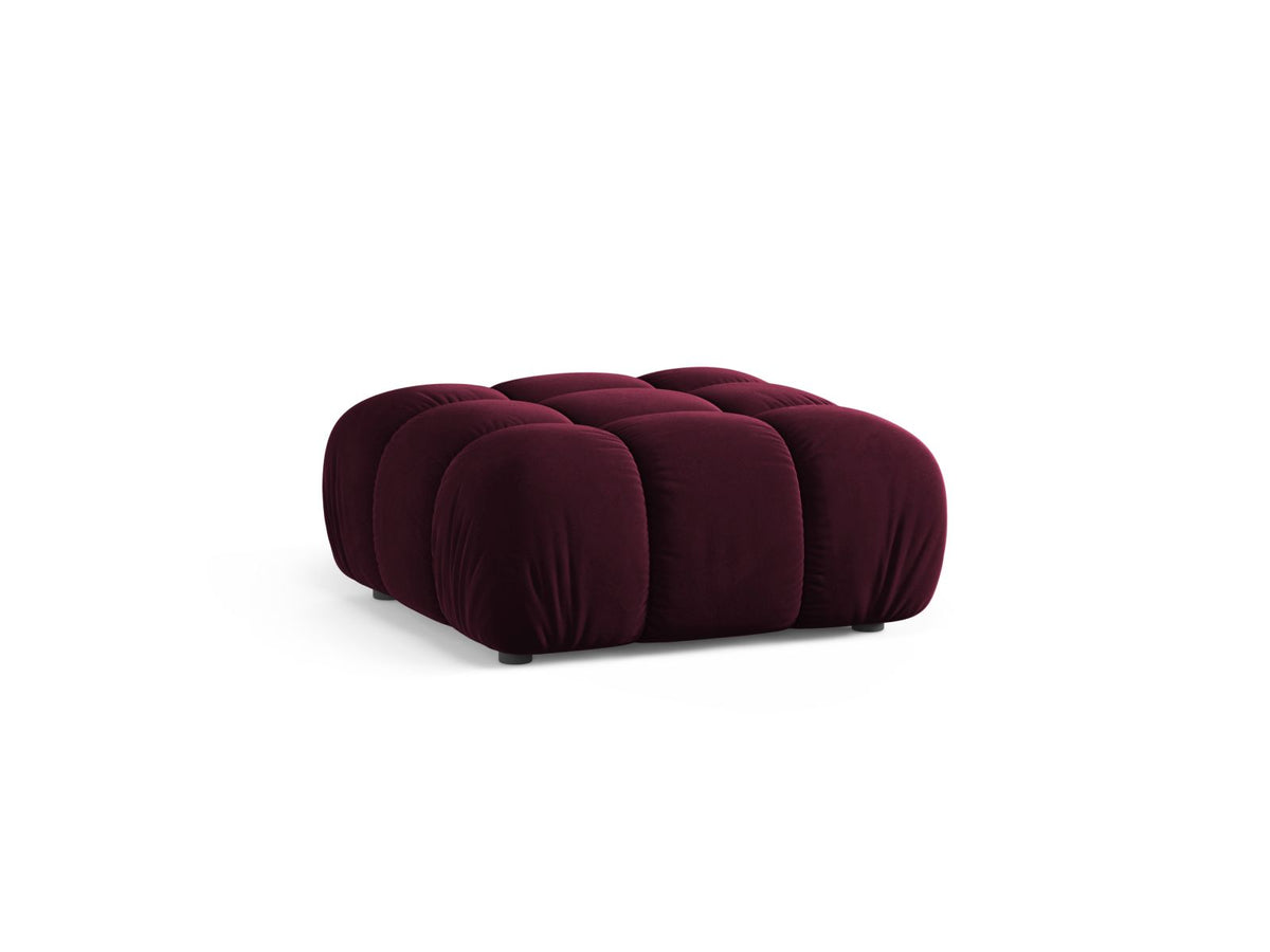 1-Sitzer Pouf Bellis in Burgundy-Venus präsentiert im Onlineshop von KAQTU Design AG. Pouf ist von Micadoni