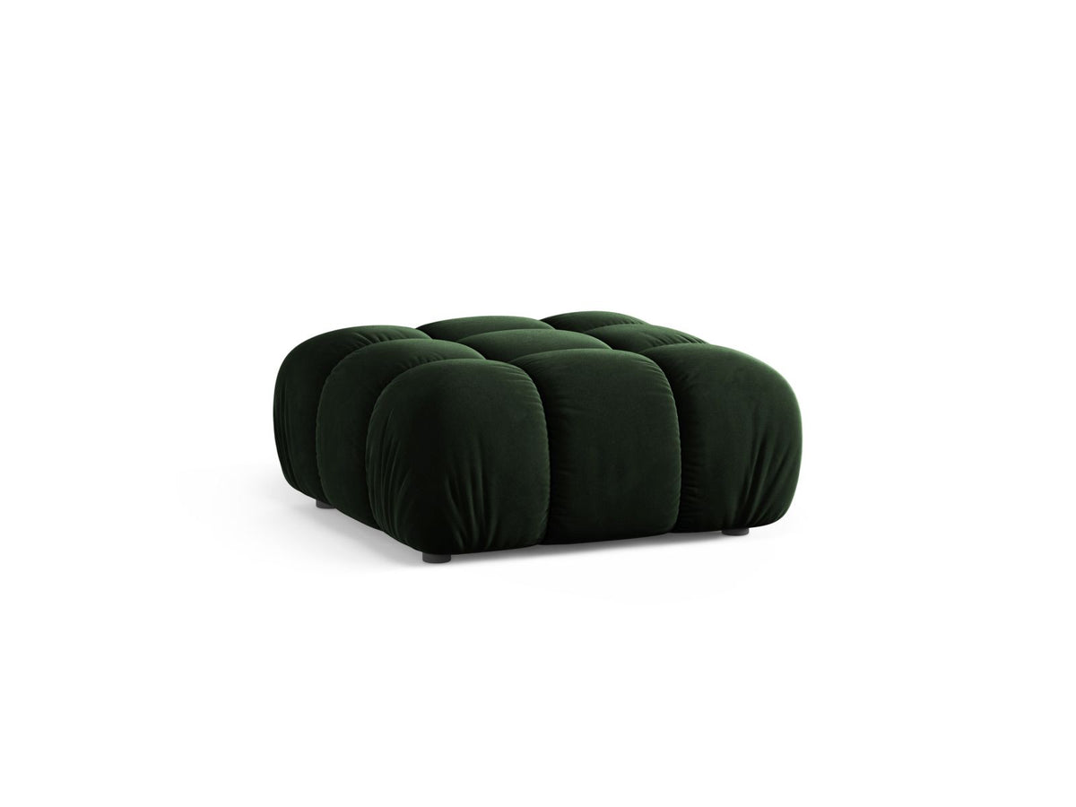 1-Sitzer Pouf Bellis in Bottle Green-Venus präsentiert im Onlineshop von KAQTU Design AG. Pouf ist von Micadoni