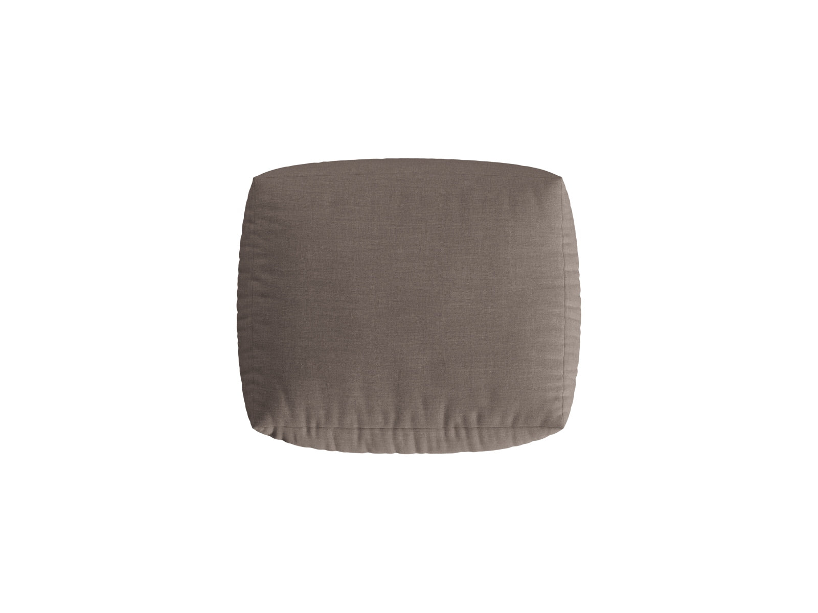Eleganter Chris Pouf 1 Sitzer in sanftem Grauton, perfekt für kreative Sofa-Kombinationen, angeboten von Micadoni für zeitgemäße Wohnräume.