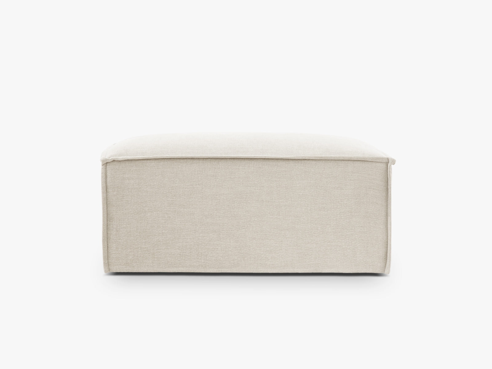 Milton Pouf 1 Sitzer in Natural präsentiert im Onlineshop von KAQTU Design AG. Modulares Sofa ist von Micadoni