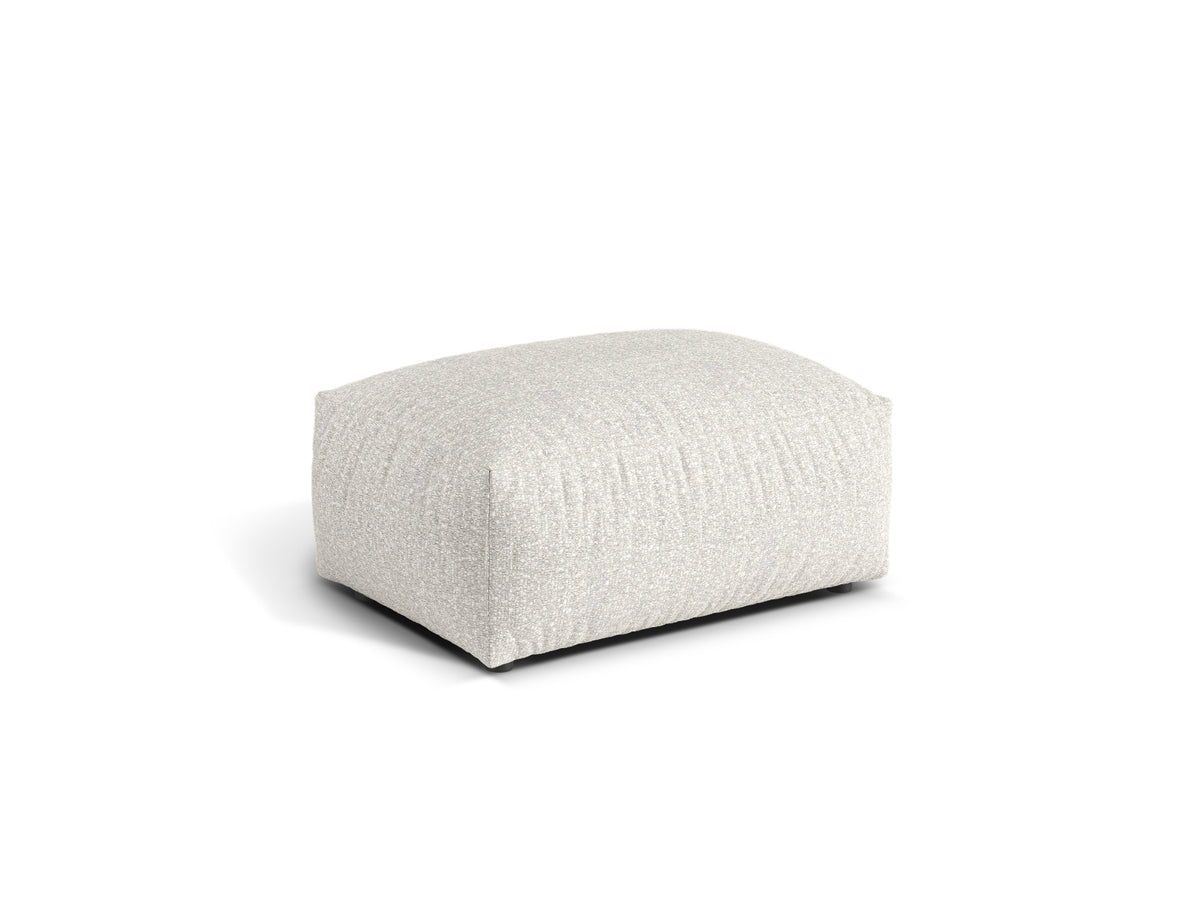 1-Sitzer Pouf Martina in Grey Beige Melange-Monet präsentiert im Onlineshop von KAQTU Design AG. Pouf ist von Micadoni