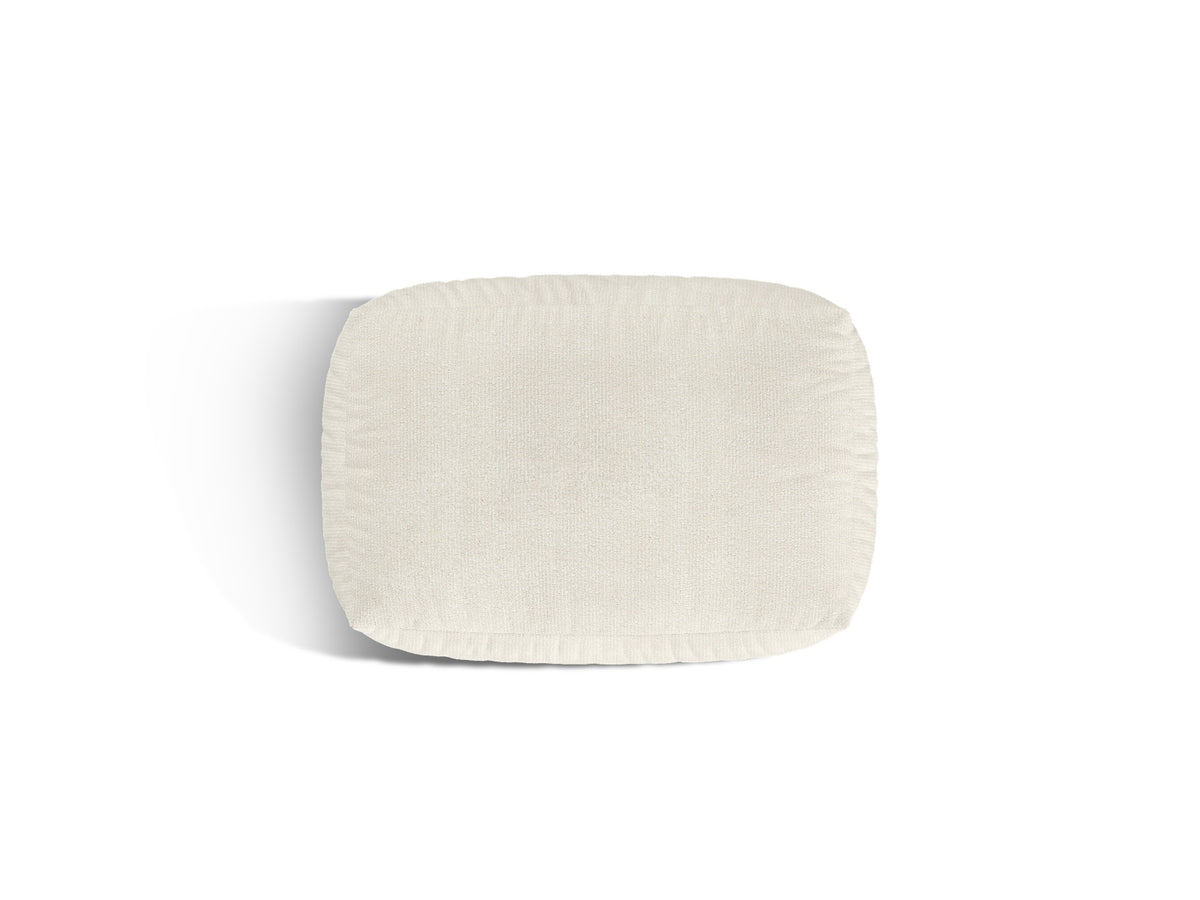 1-Sitzer Pouf Martina in Ivory-Monet präsentiert im Onlineshop von KAQTU Design AG. Pouf ist von Micadoni