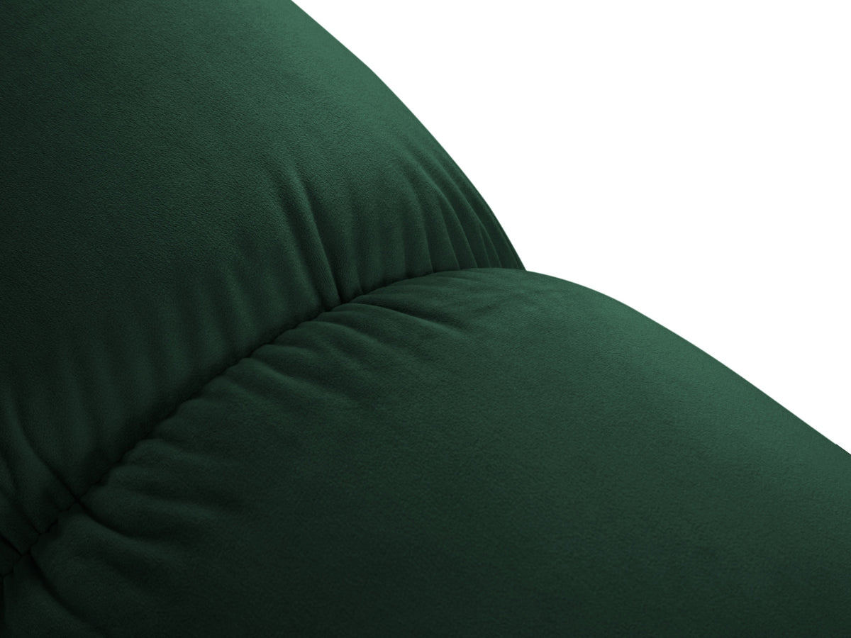 Bellis Velour Pouf 1 Sitz 94cm in Bottle Green-Bluvel präsentiert im Onlineshop von KAQTU Design AG. Pouf ist von Micadoni