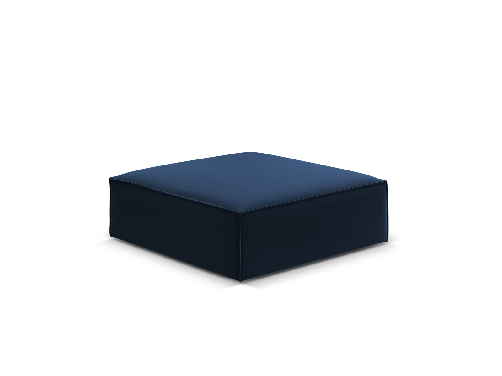 Entdecken Sie den eleganten Kaelle Velour Pouf 1 Sitz von Micadoni – ein stilvolles Möbelstück für Komfort und vielseitige Nutzung in Ihrem Zuhause.