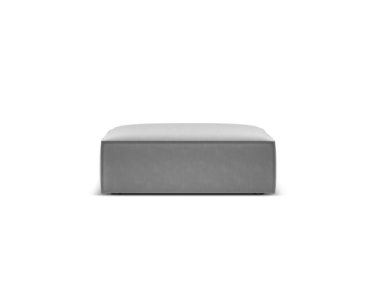 Kaelle Velour Pouf 1 Sitz in Grey präsentiert im Onlineshop von KAQTU Design AG. Pouf ist von Micadoni