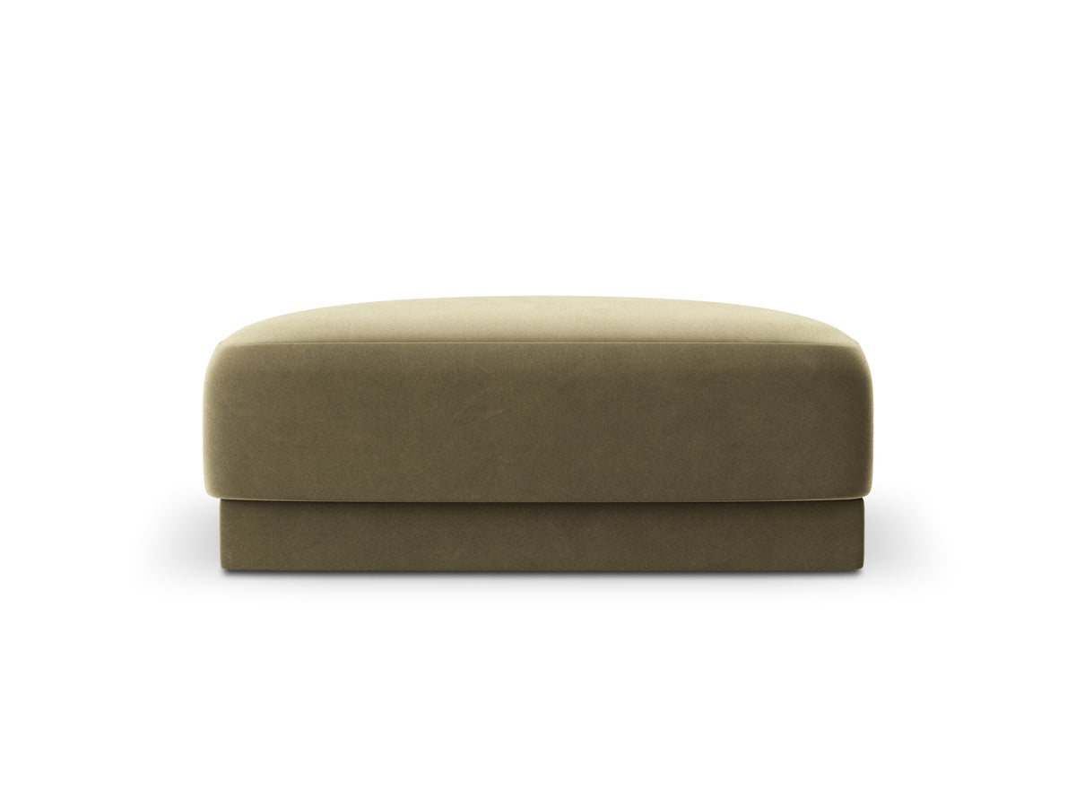 Miley Velour Pouf 1 Sitz in Green-Bluvel präsentiert im Onlineshop von KAQTU Design AG. Pouf ist von Micadoni