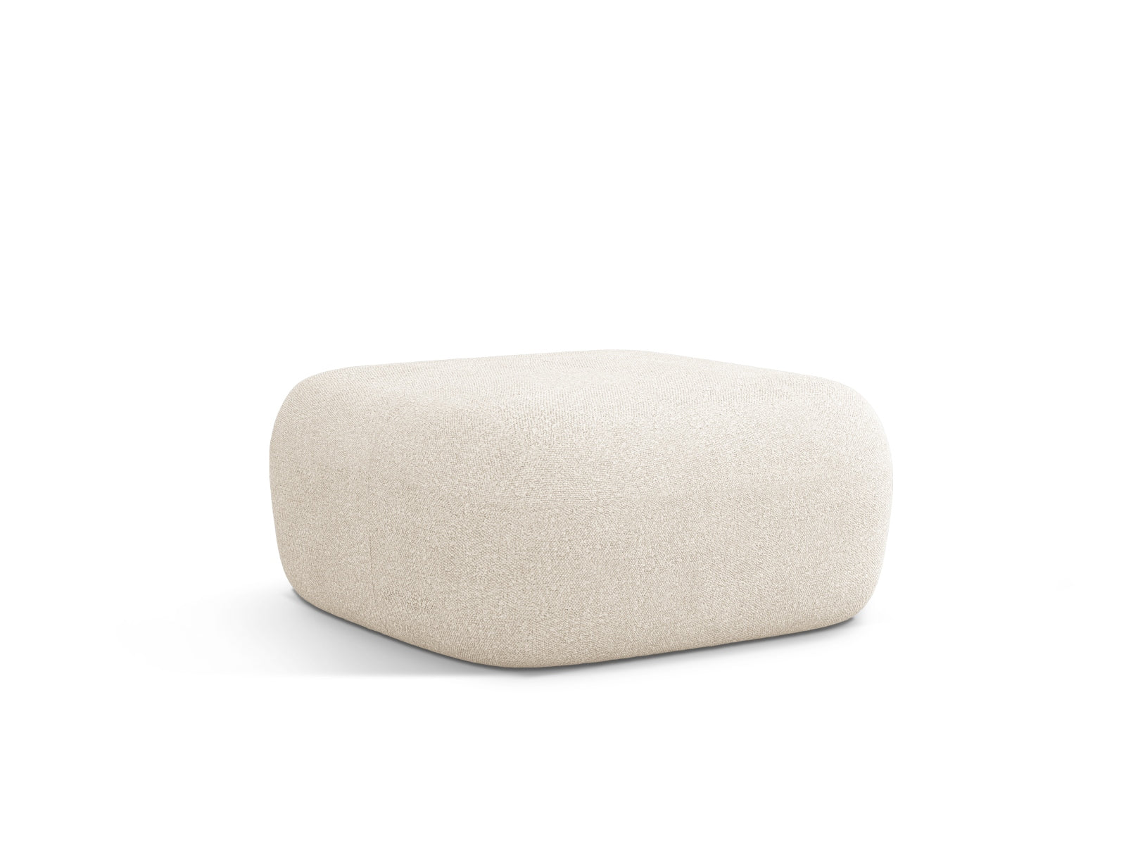 Jenny Boucle Pouf 1 Sitz in Beige präsentiert im Onlineshop von KAQTU Design AG. Pouf ist von Micadoni