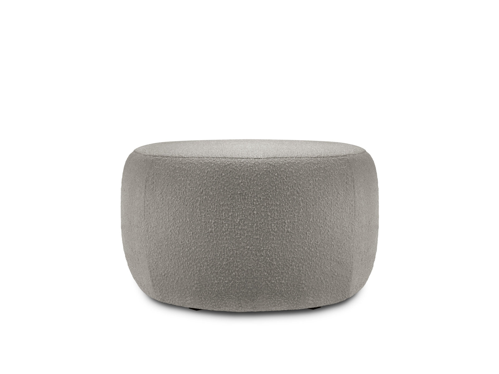 Saamit Boucle Pouf 1 Sitzer in Grey präsentiert im Onlineshop von KAQTU Design AG. Modulares Sofa ist von Micadoni