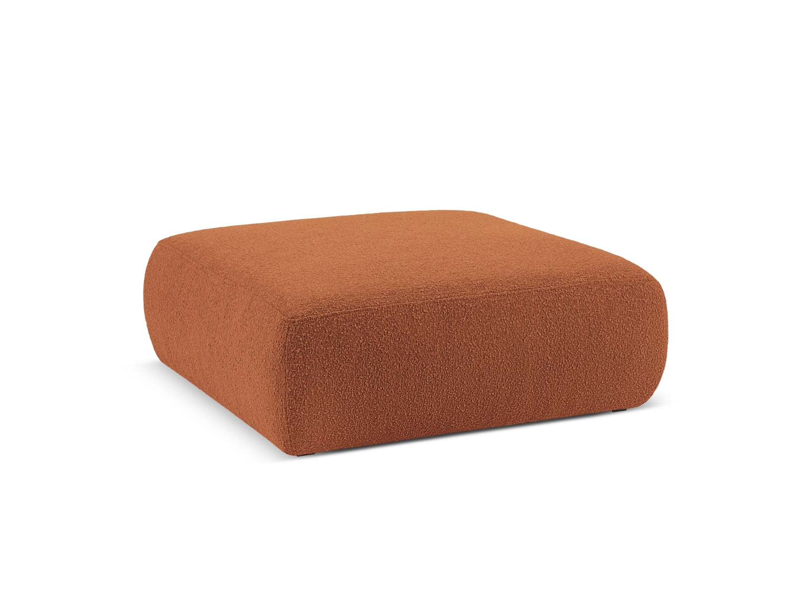 Molino Boucle Pouf 1 Sitz in Terracotta präsentiert im Onlineshop von KAQTU Design AG. Pouf ist von Micadoni
