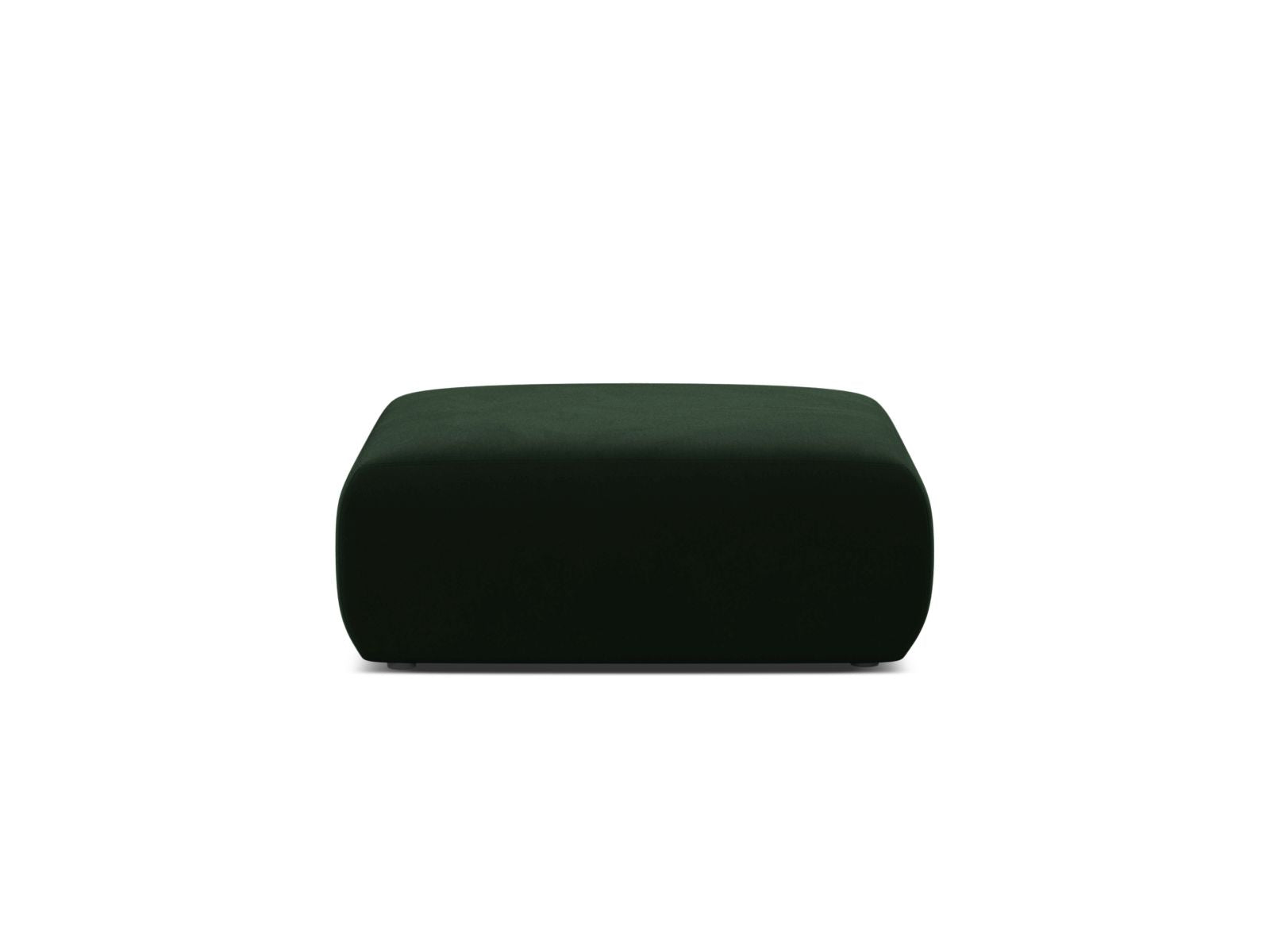 2-Sitzer Pouf Molino in Bottle Green-Casino präsentiert im Onlineshop von KAQTU Design AG. Pouf ist von Micadoni