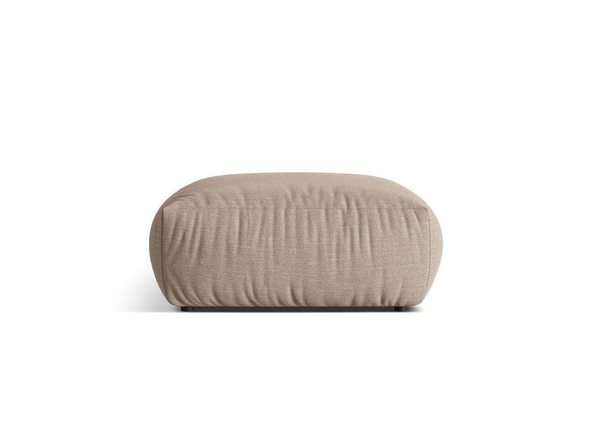 Chris Pouf 1 Sitzer in Sand-LINS präsentiert im Onlineshop von KAQTU Design AG. Modulares Sofa ist von Micadoni
