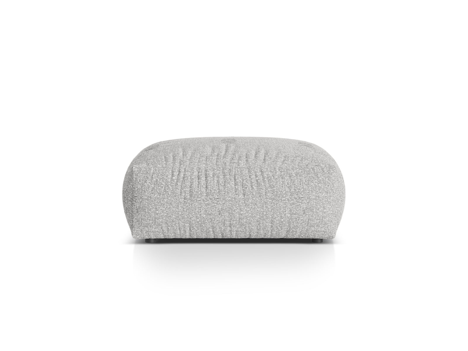 1-Sitzer Grosser Pouf Martina in Silver-Monet präsentiert im Onlineshop von KAQTU Design AG. Pouf ist von Micadoni