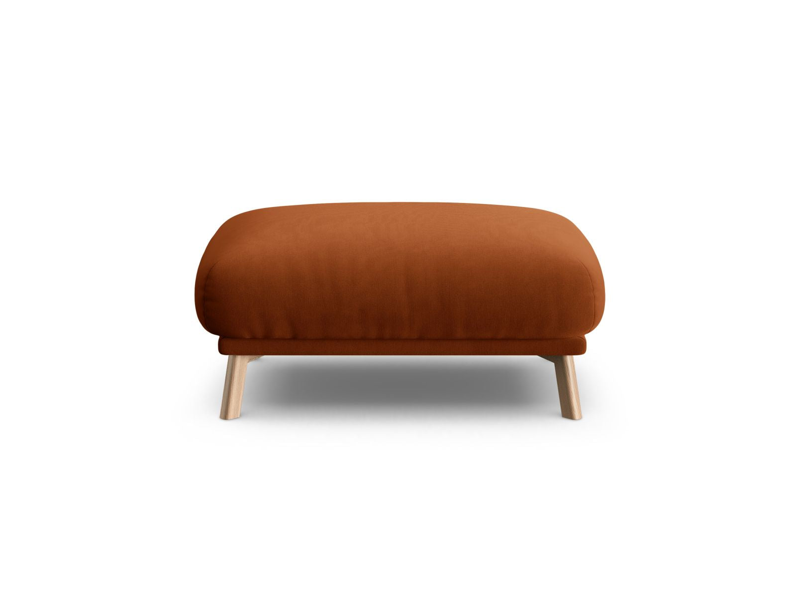 1-Sitzer Pouf Naomi in Terracotta-Salvador präsentiert im Onlineshop von KAQTU Design AG. Pouf ist von Micadoni