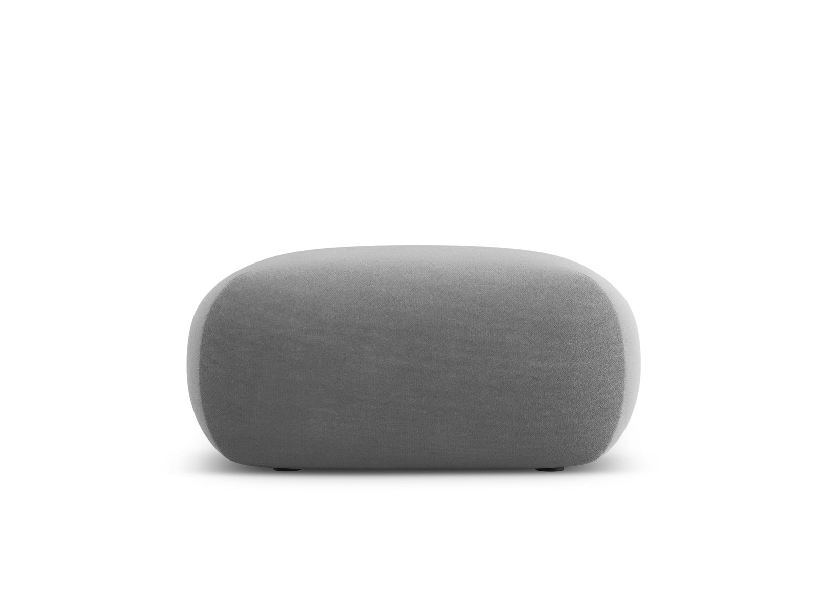 Molino Velour Pouf 1 Sitzer in Light Grey-Casino präsentiert im Onlineshop von KAQTU Design AG. Modulares Sofa ist von Micadoni