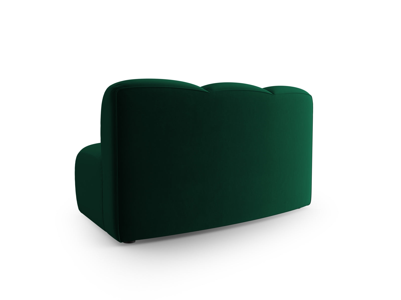 Lupine Velour Modul Armless 1 Sitzer in Bottle Green präsentiert im Onlineshop von KAQTU Design AG. Modulares Sofa ist von Micadoni