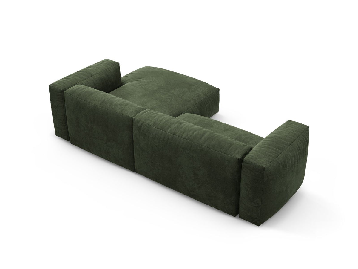 4-Sitzer Ecksofa rechts mit Schlaffunktion Martina in Green-Vogue präsentiert im Onlineshop von KAQTU Design AG. Bettsofa rechts ist von Micadoni