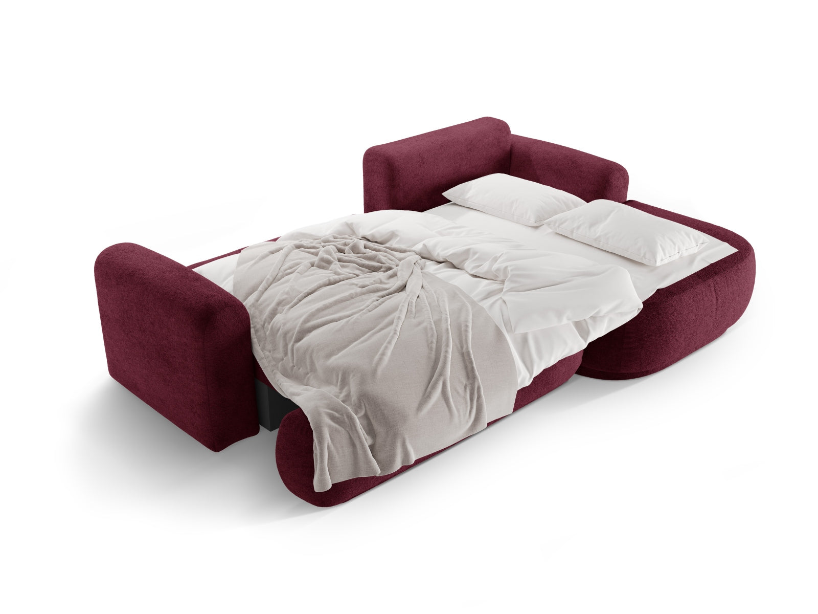 Entdecken Sie das Ella Modular Ecksofa rechts von Micadoni: elegantes 5-Sitzer Sofa mit praktischer Schlaffunktion und integriertem Stauraum.