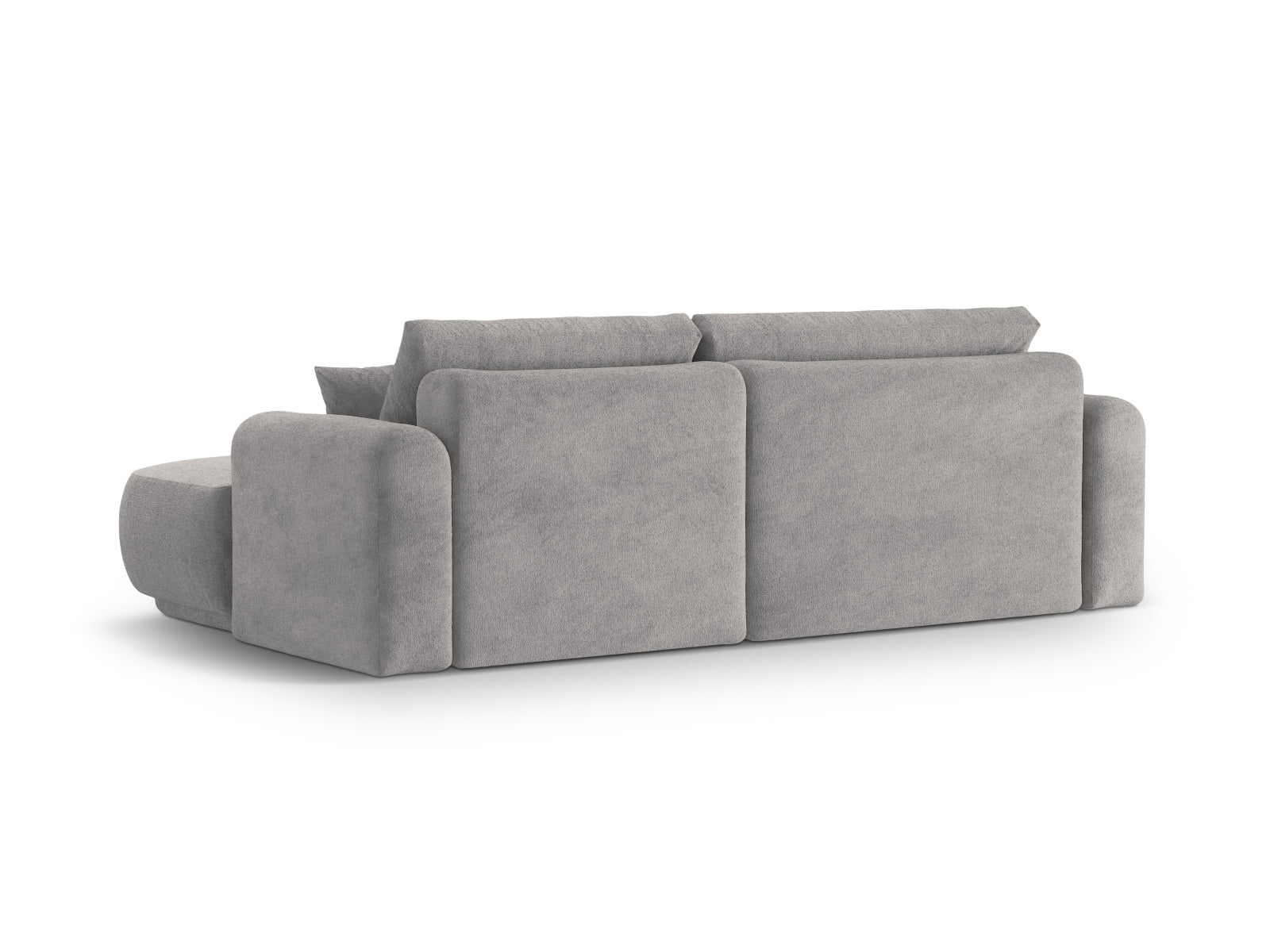 Entdecken Sie das Ella Modular Ecksofa rechts von Micadoni: elegantes 5-Sitzer Sofa mit innovativer Schlaffunktion und nützlichem Stauraum für Ihr Wohnzimmer.