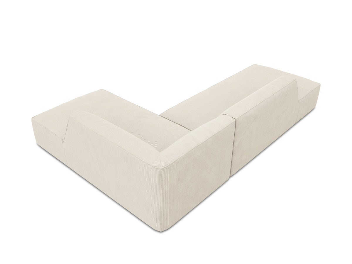 Ruby Modulares Ecksofa Open end rechts 4 Sitzer in Light Beige-Scala präsentiert im Onlineshop von KAQTU Design AG. L-Sofa rechts ist von Micadoni