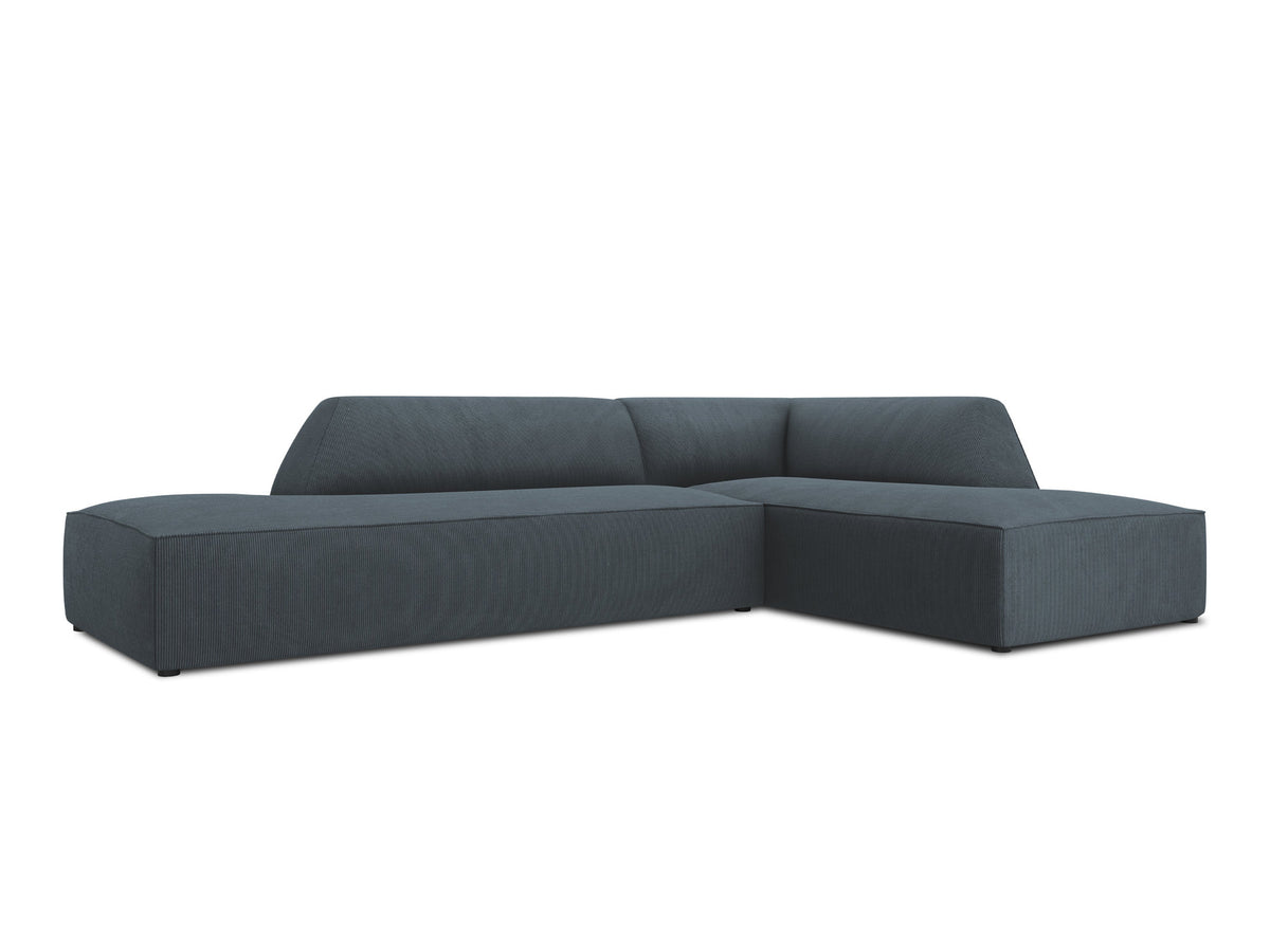 Ruby Modulares Ecksofa Open end rechts 4 Sitzer in Blue-Scala präsentiert im Onlineshop von KAQTU Design AG. L-Sofa rechts ist von Micadoni