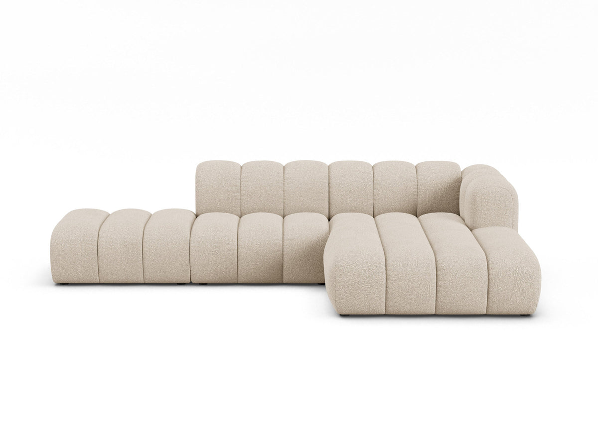 Lupine Modulares Ecksofa open rechts 5 Sitzer in Beige-Baloo präsentiert im Onlineshop von KAQTU Design AG. L-Sofa rechts ist von Micadoni