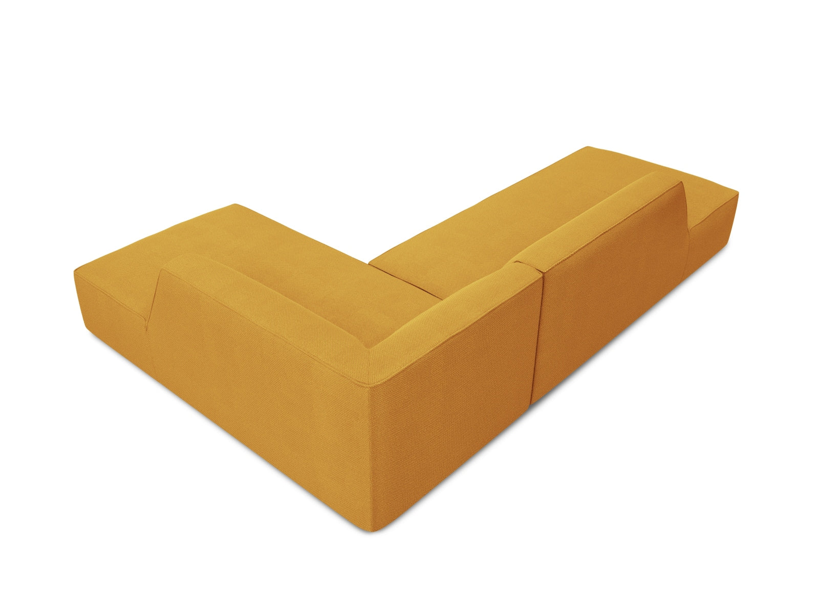 Ruby Modulares Ecksofa rechts 4 Sitzer in Yellow präsentiert im Onlineshop von KAQTU Design AG. Ecksofa rechts ist von Micadoni
