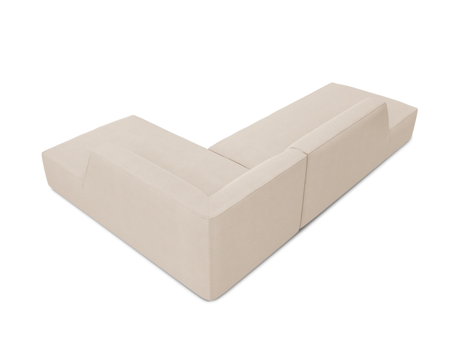 Ruby Modulares Ecksofa rechts 4 Sitzer in Beige präsentiert im Onlineshop von KAQTU Design AG. Ecksofa rechts ist von Micadoni