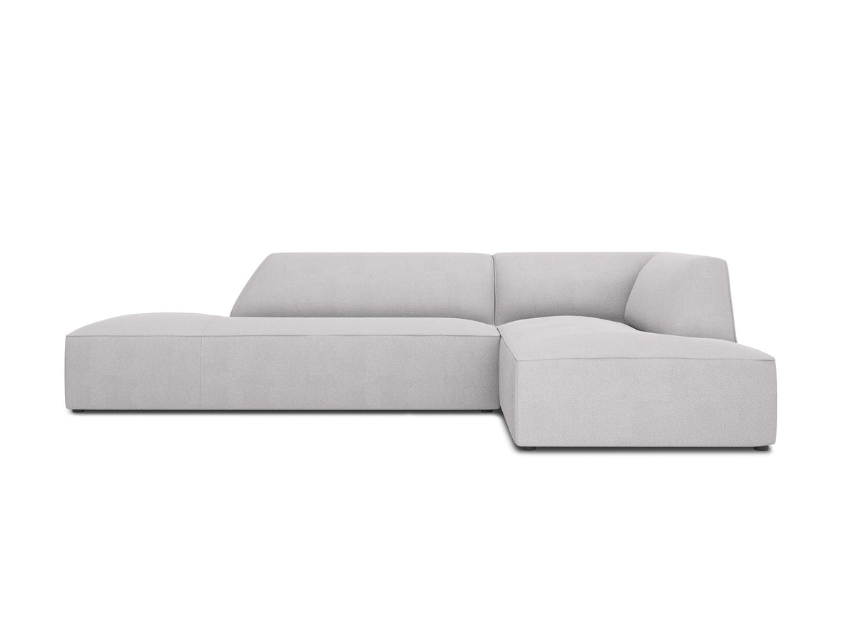 Ruby Modulares Ecksofa Open end rechts 4 Sitzer in Light Grey-Ottawa präsentiert im Onlineshop von KAQTU Design AG. L-Sofa rechts ist von Micadoni
