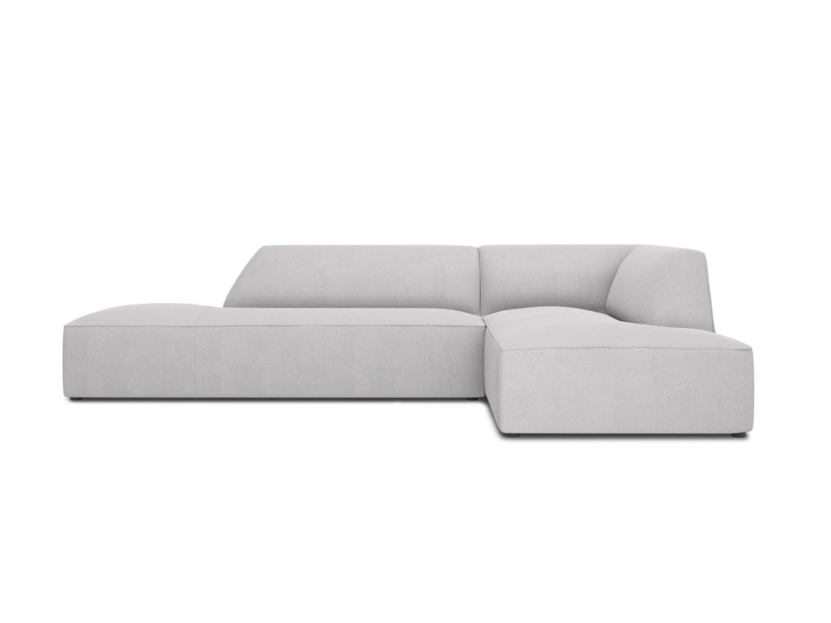 Ruby Modulares Ecksofa Open end rechts 4 Sitzer in Light Grey-Ottawa präsentiert im Onlineshop von KAQTU Design AG. L-Sofa rechts ist von Micadoni