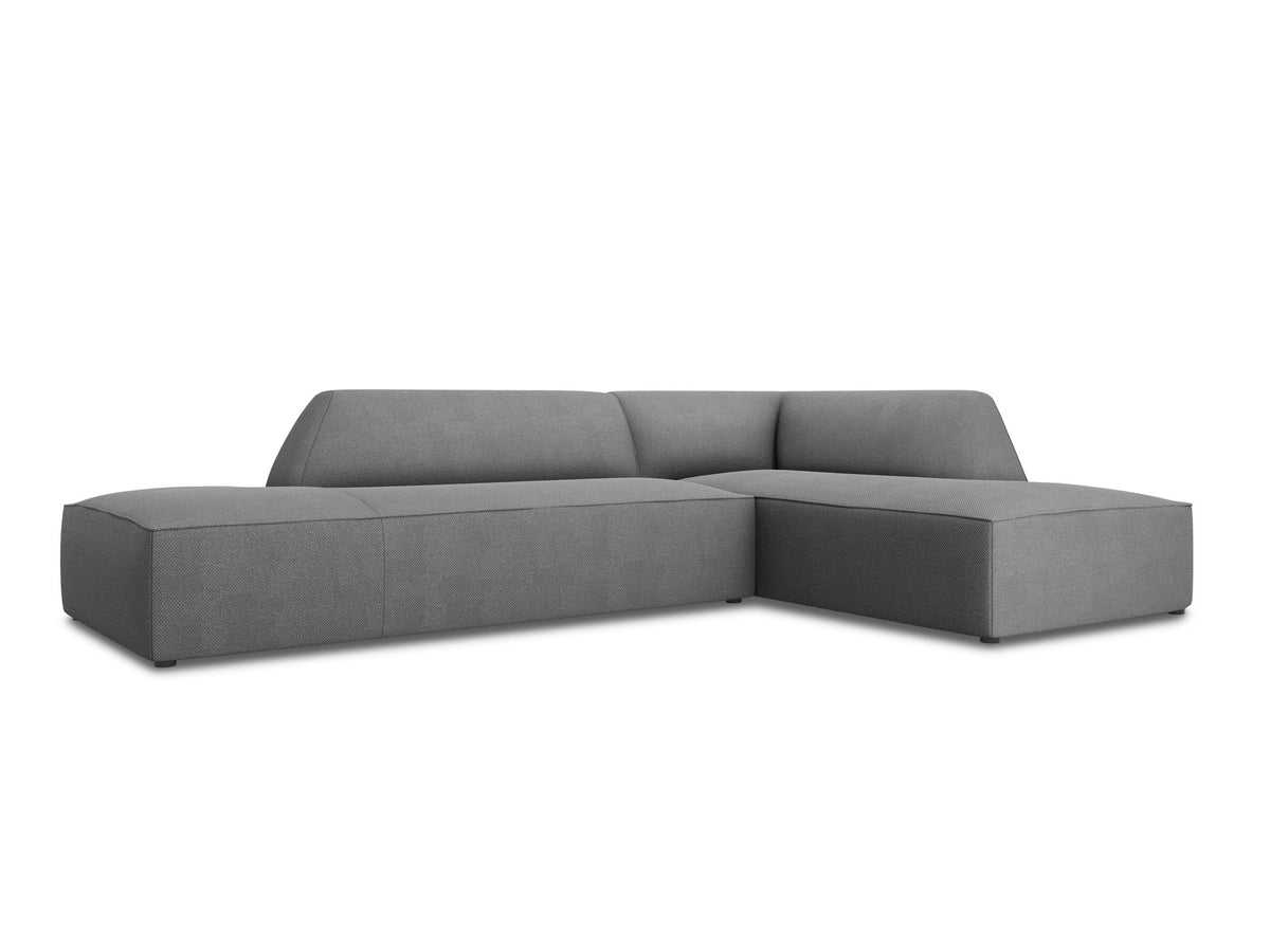 Ruby Modulares Ecksofa Open end rechts 4 Sitzer in Grey-Ottawa präsentiert im Onlineshop von KAQTU Design AG. L-Sofa rechts ist von Micadoni