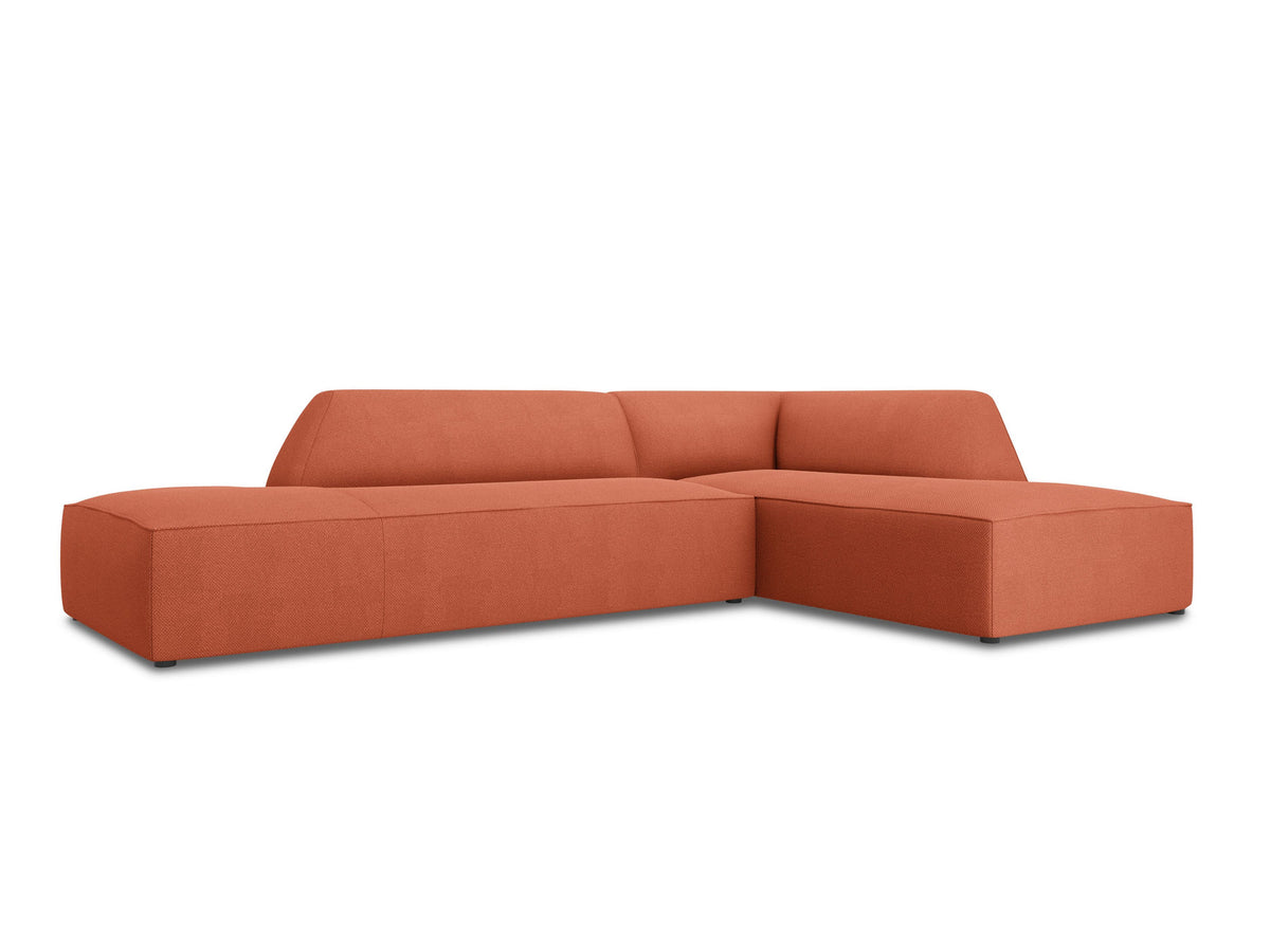 Ruby Modulares Ecksofa Open end rechts 4 Sitzer in Coral-Ottawa präsentiert im Onlineshop von KAQTU Design AG. L-Sofa rechts ist von Micadoni