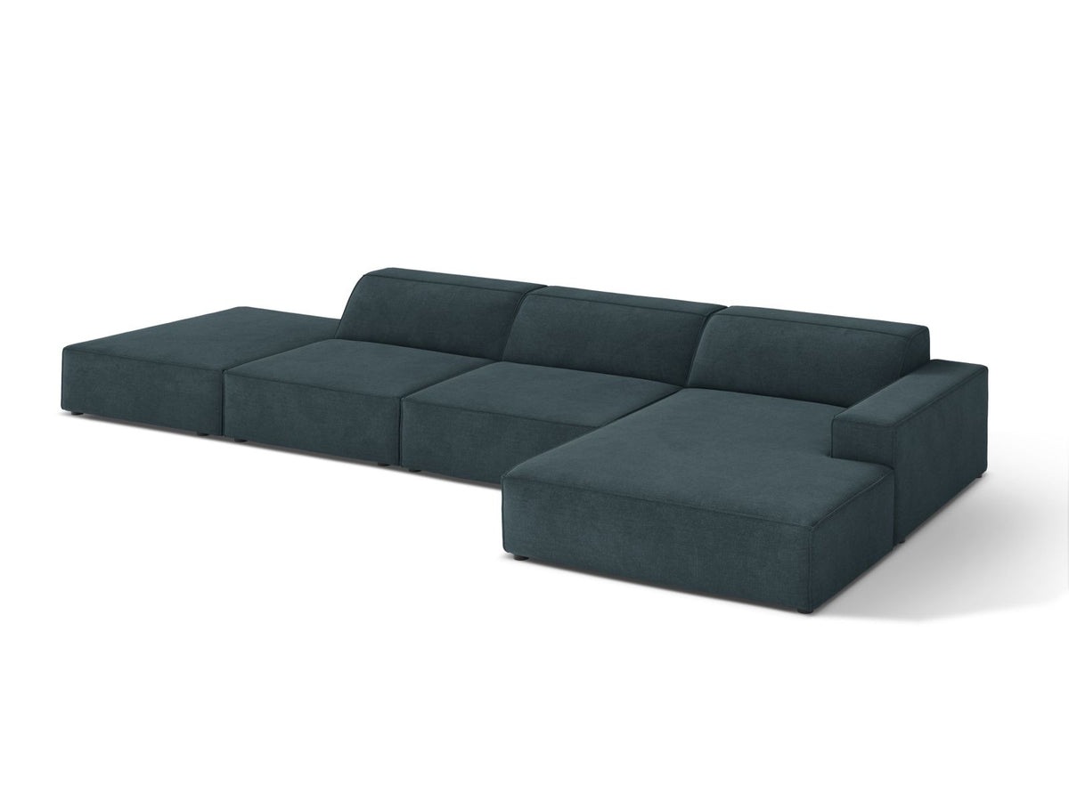 5-Sitzer Ecksofa rechts Jodie in Deep Petrol-Liberty präsentiert im Onlineshop von KAQTU Design AG. Ecksofa rechts ist von Micadoni