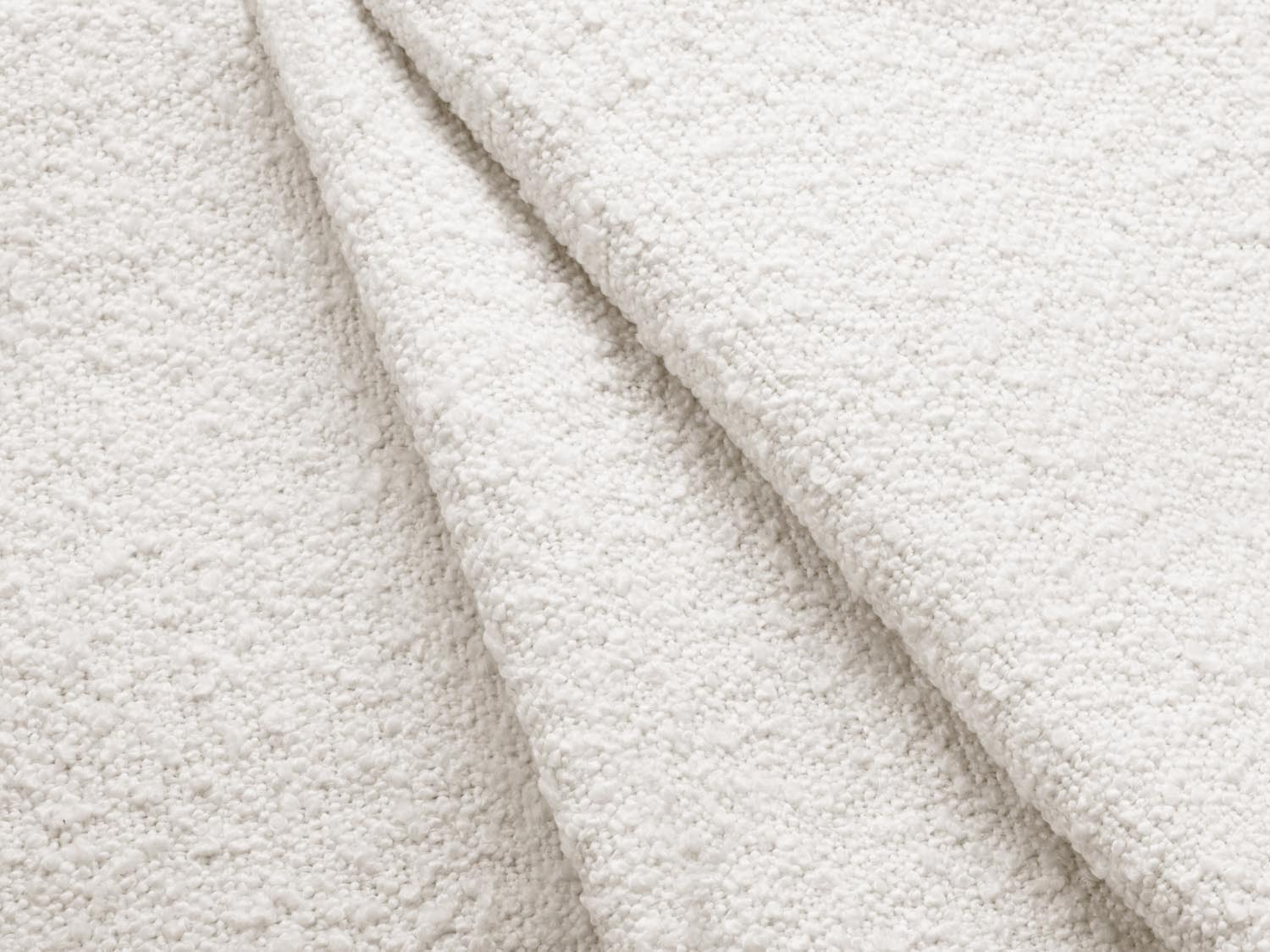 Miley Boucle Ecksofa rechts 4 Sitzer in White präsentiert im Onlineshop von KAQTU Design AG. Ecksofa rechts ist von Micadoni