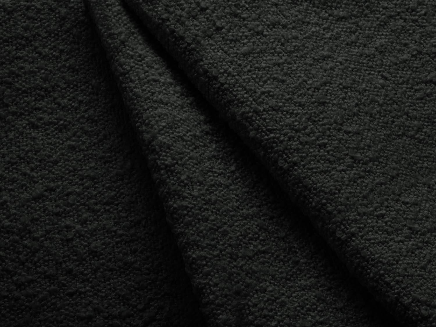 Miley Boucle Ecksofa rechts 4 Sitzer in Black präsentiert im Onlineshop von KAQTU Design AG. Ecksofa rechts ist von Micadoni