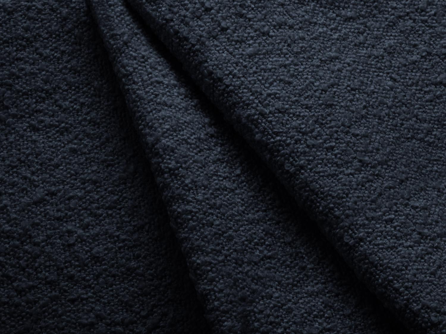 Miley Boucle Ecksofa rechts 4 Sitzer in Dark Blue präsentiert im Onlineshop von KAQTU Design AG. Ecksofa rechts ist von Micadoni