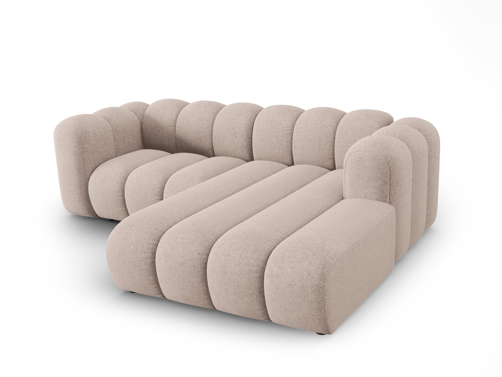 Lupine Modulares Ecksofa rechts 3 Sitzer in Beige präsentiert im Onlineshop von KAQTU Design AG. Ecksofa rechts ist von Micadoni