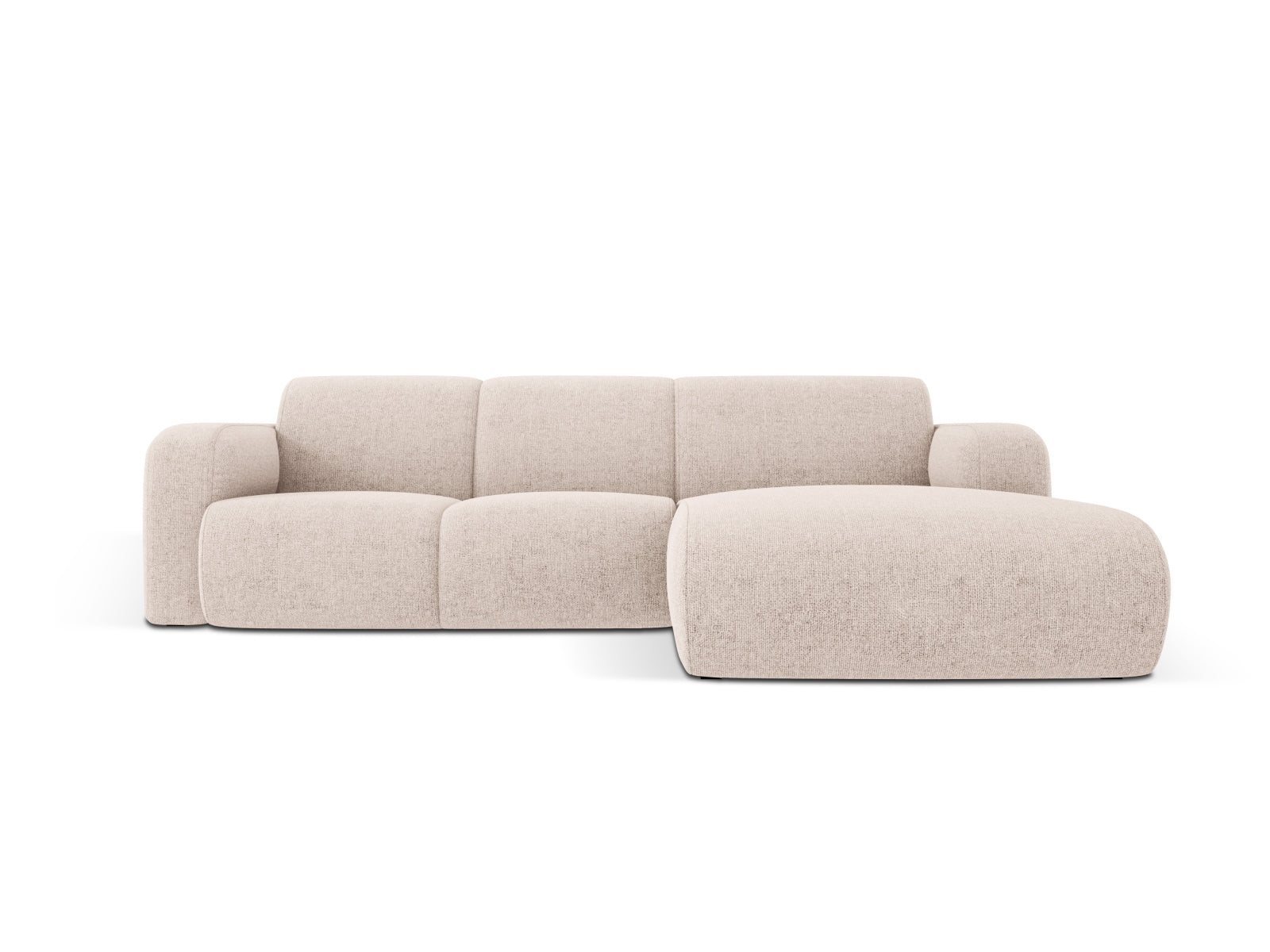 Molino Ecksofa rechts 4 Sitzer in Beige präsentiert im Onlineshop von KAQTU Design AG. Ecksofa rechts ist von Micadoni