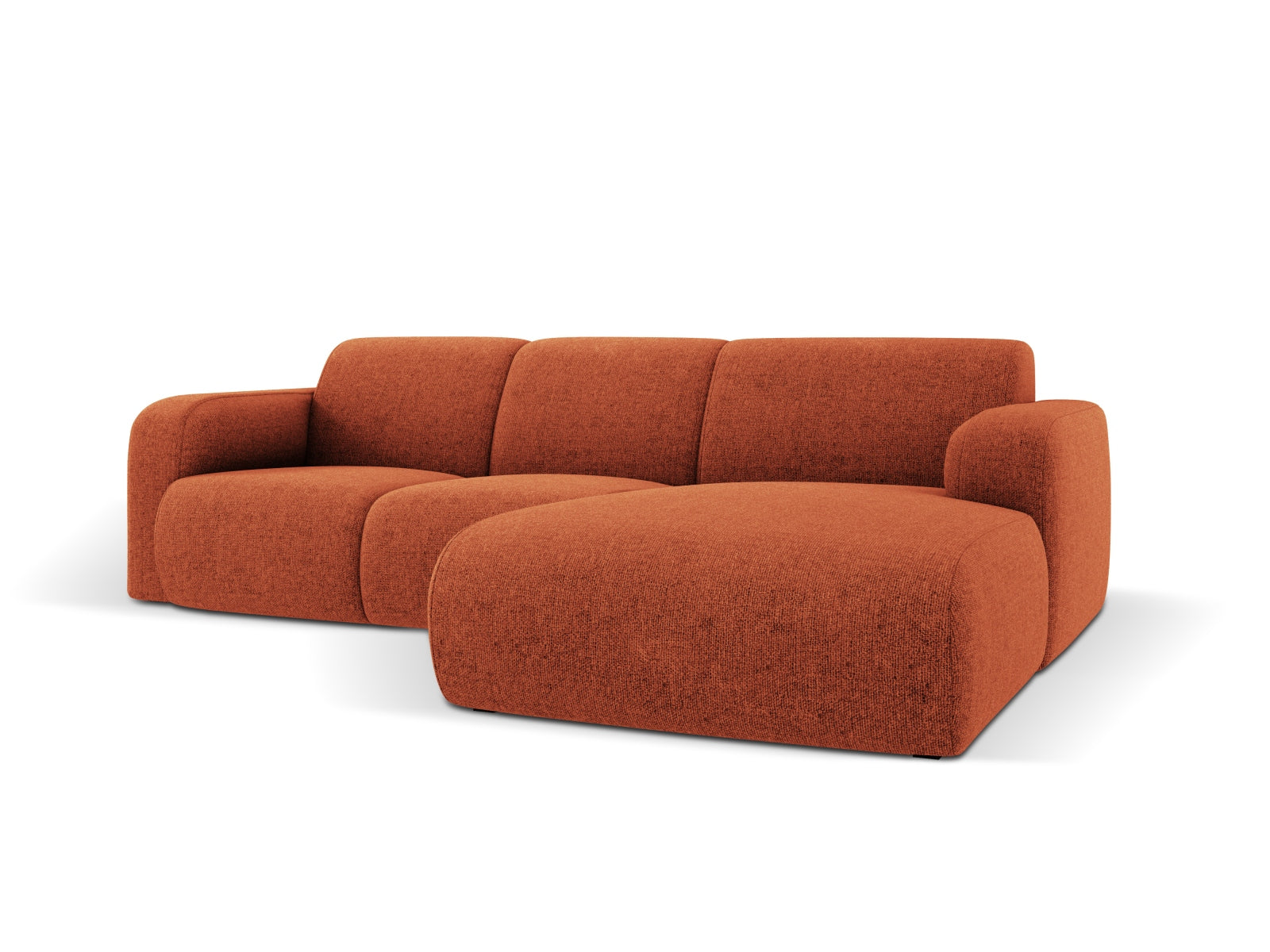 Molino Ecksofa rechts 4 Sitzer in Terracotta präsentiert im Onlineshop von KAQTU Design AG. Ecksofa rechts ist von Micadoni