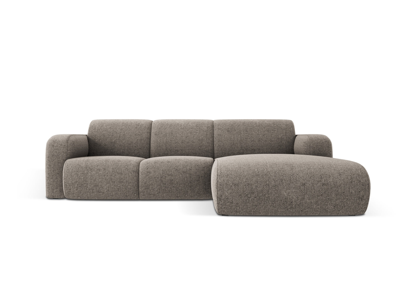 Molino Ecksofa rechts 4 Sitzer in Grey präsentiert im Onlineshop von KAQTU Design AG. Ecksofa rechts ist von Micadoni