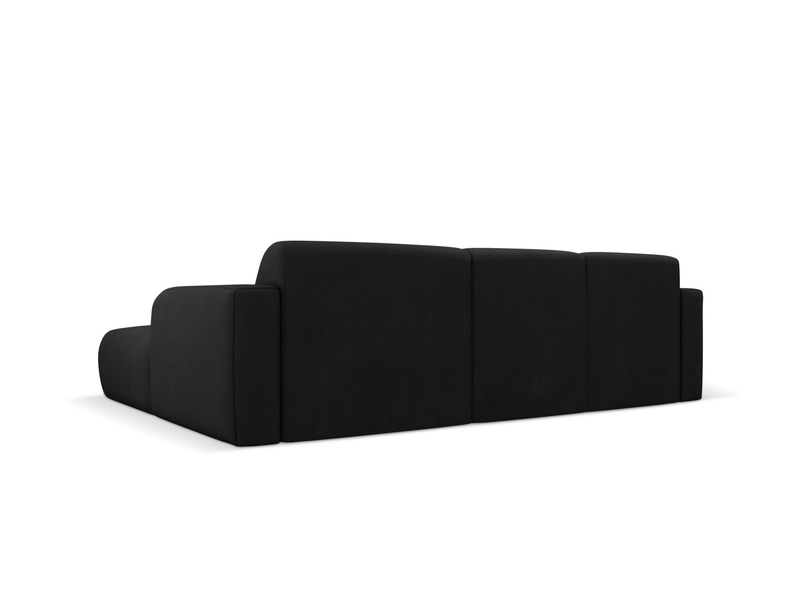 Molino Ecksofa rechts 4 Sitzer in Black präsentiert im Onlineshop von KAQTU Design AG. Ecksofa rechts ist von Micadoni